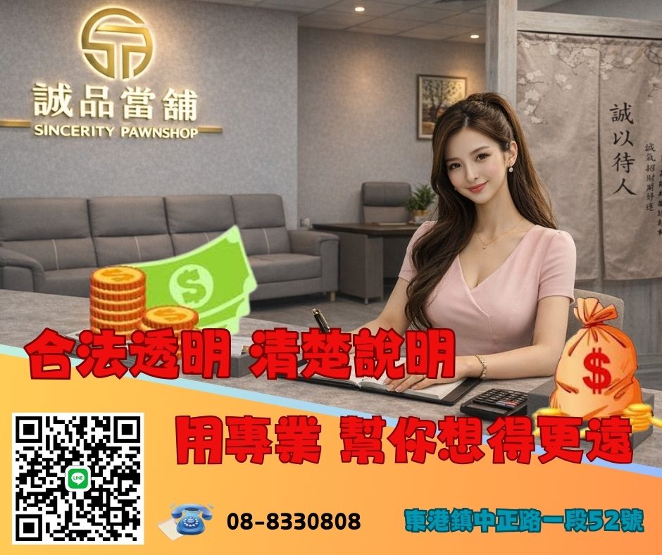 年末資金需求怎麼辦？東港誠品當舖協助年末週轉｜東港借款・屏東當舖